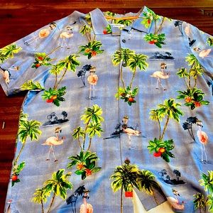 Tommy Bahama XL silk camp shirt